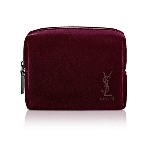 ysl red pouch|ysl pouch makeup.